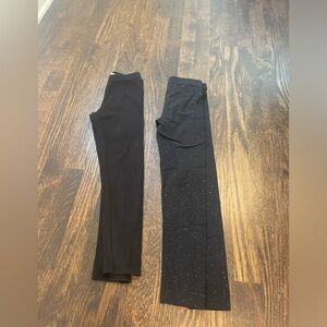 GUC 2-pack girls black leggings